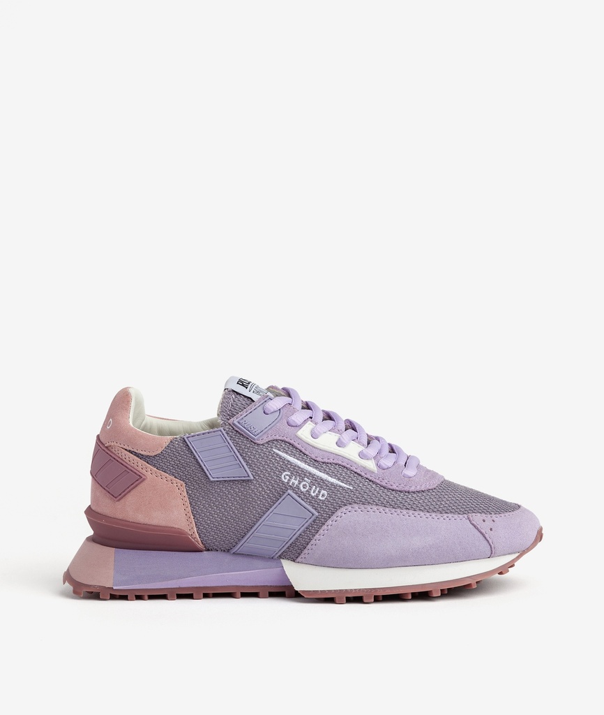 GHOUD VENICE - Sneakers Rush Groove Low Woman Degrade Pink (36)