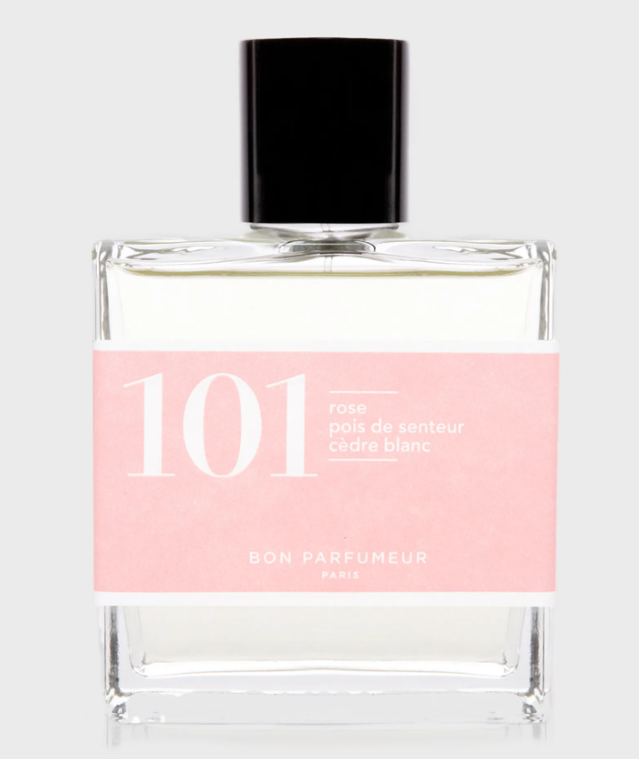 BON PARFUMEUR - Eau de Parfum #101 Rose, sweet pea, white cedar, 100ml