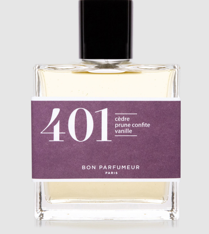 BON PARFUMEUR - Eau de Parfum #401 Cedar, candied plum, vanilla, 100ml