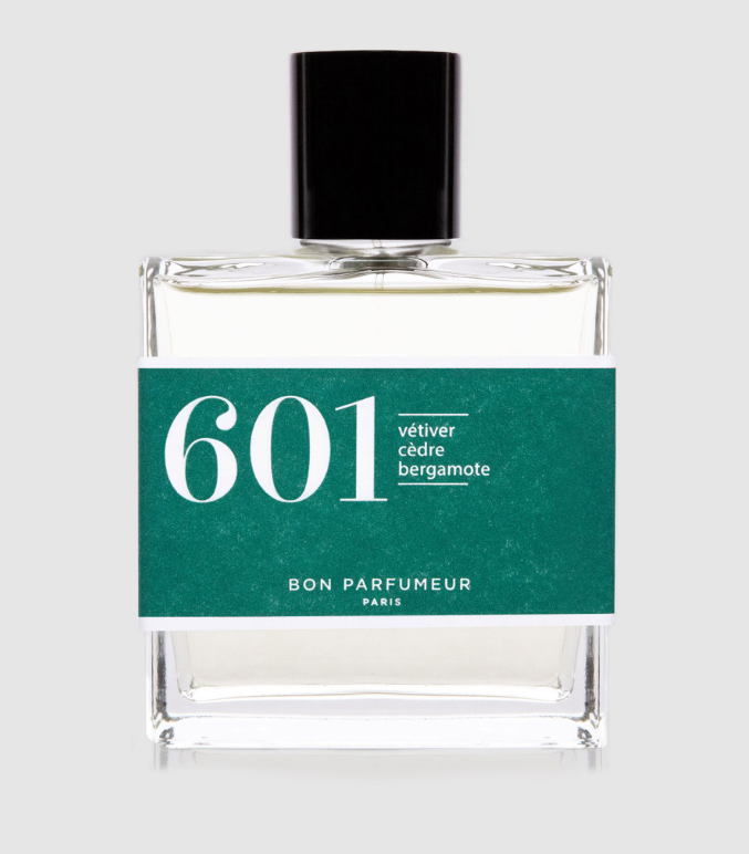 BON PARFUMEUR - Eau de Parfum #601 Vetiver, cedar, bergamot, 100ml