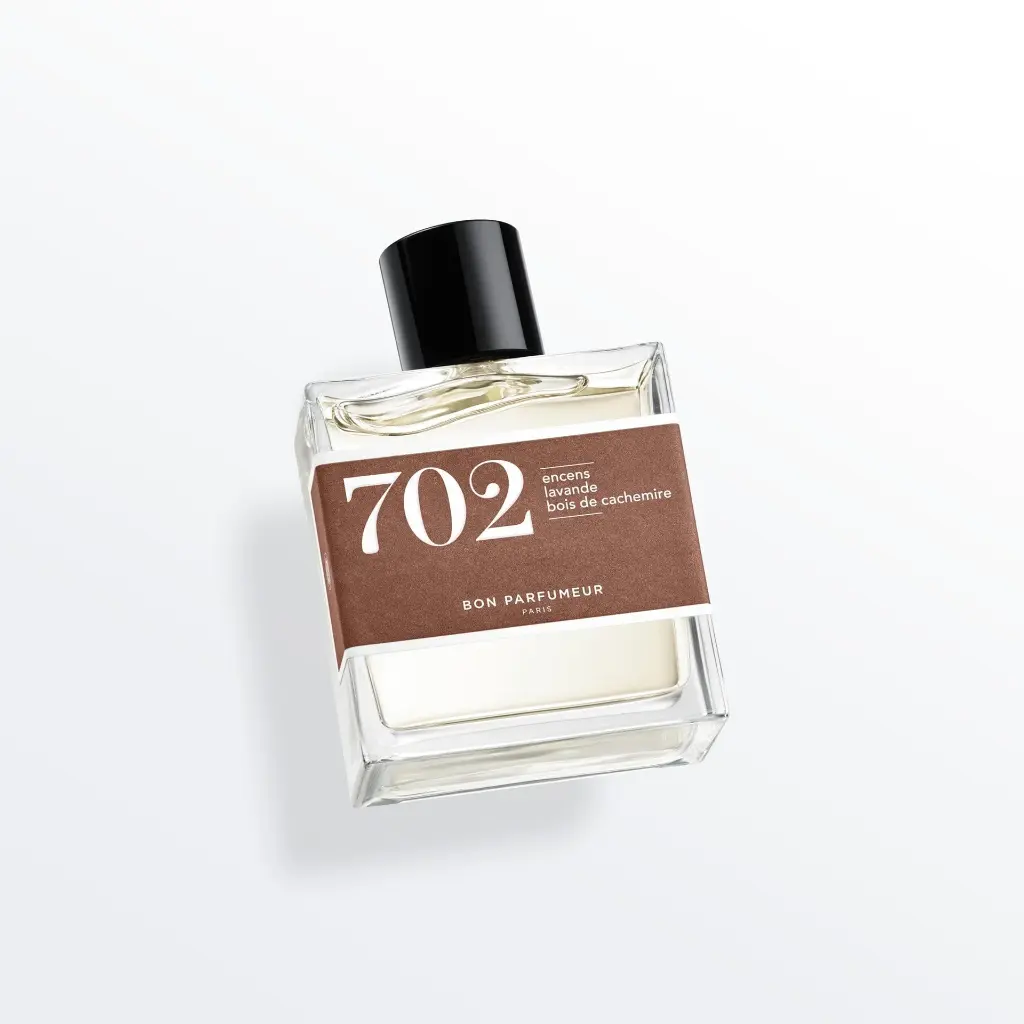BON PARFUMEUR - Eau de Parfum #702 Incense, lavender, cashmere wood, 30ml 
