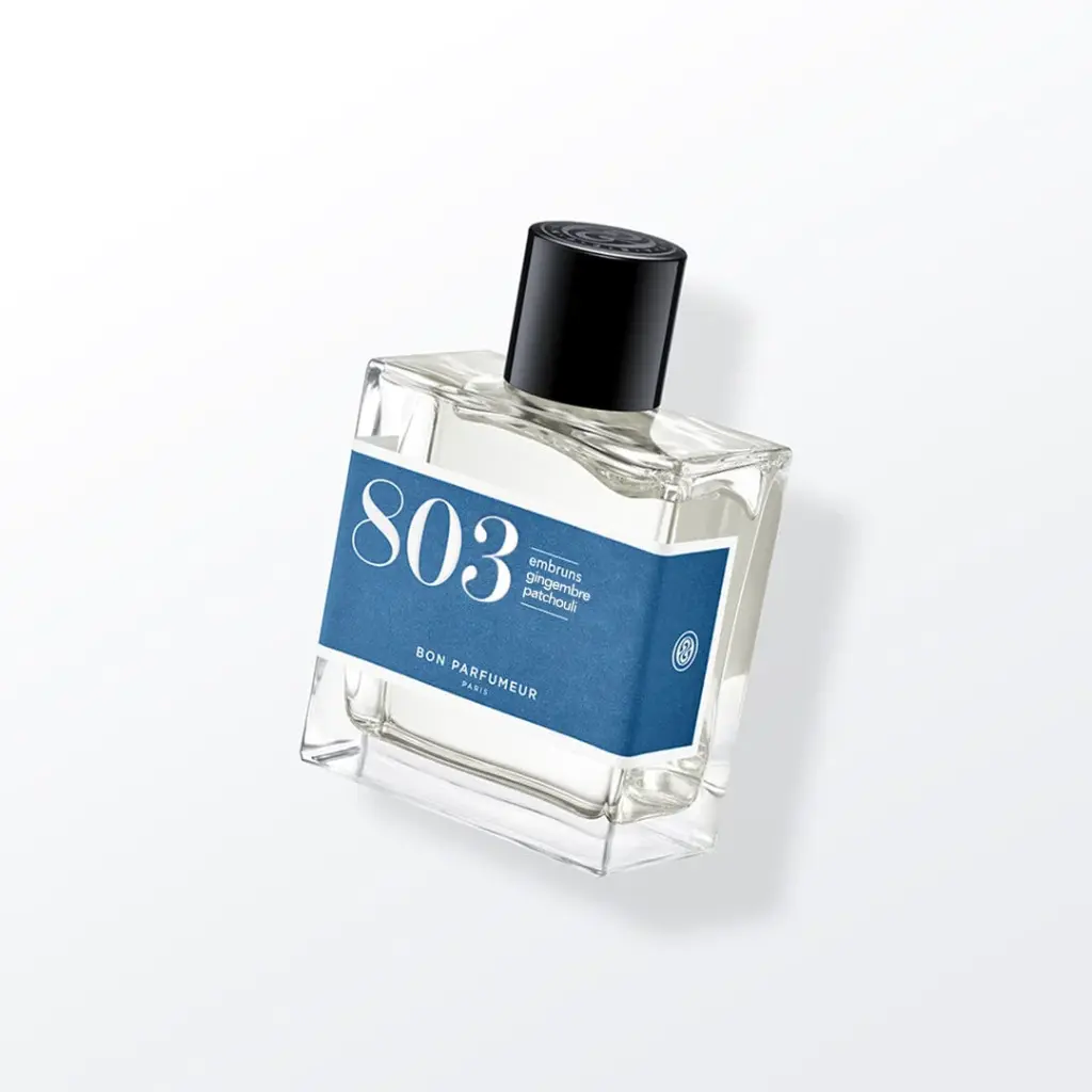 BON PARFUMEUR - Eau de Parfum #803 Sea spray, ginger, patchouli, 30ml 