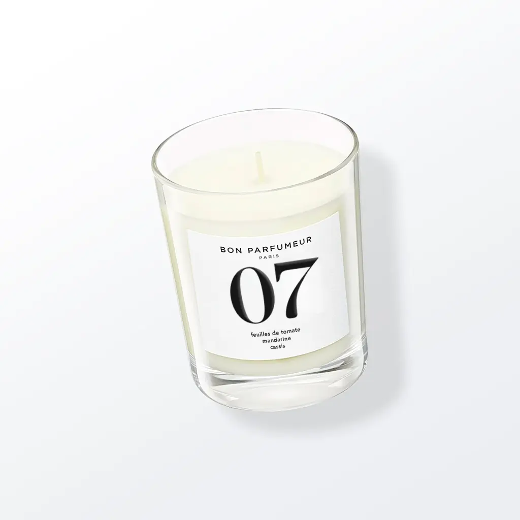 [BPBOUG180G07] BON PARFUMEUR - Candle #07 Tomato leaves, mandarin, blackcurrant 