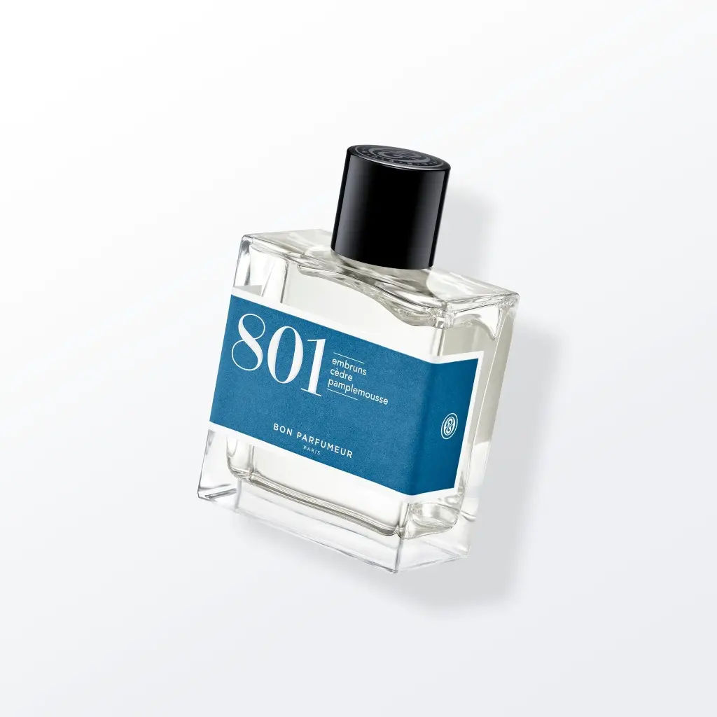 BON PARFUMEUR - Eau de Parfum #801 Sea spray, cedar, grapefruit, 30ml