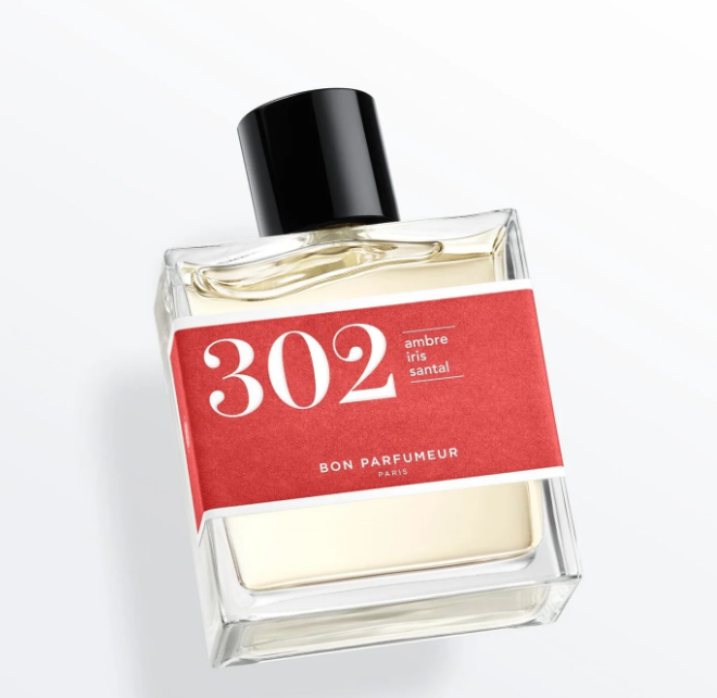 BON PARFUMEUR - Eau de Parfum #302 Amber, iris, sandalwood, 30ml 