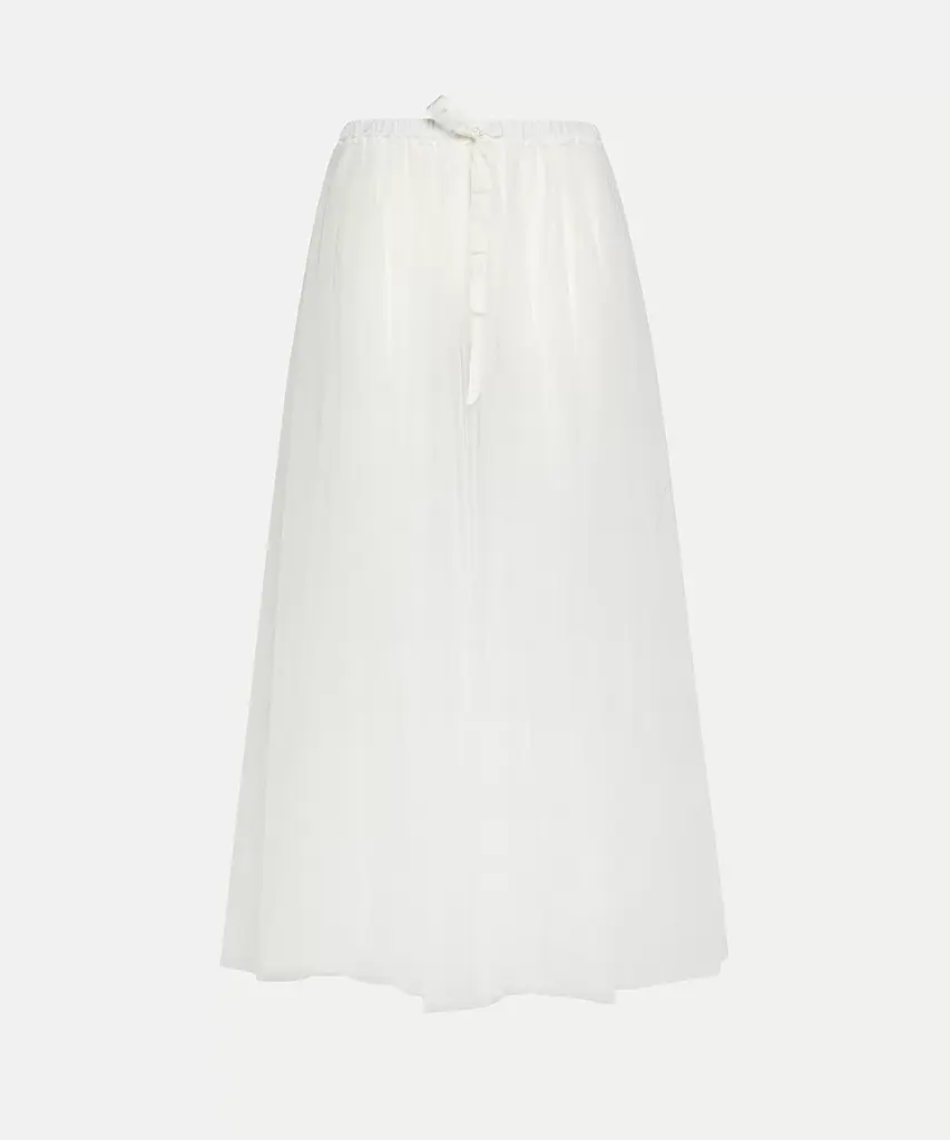 FORTE FORTE - Tulle skirt with jersey high–rise briefs Diamante