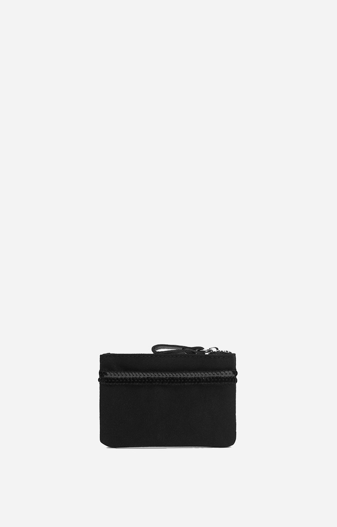VANESSA BRUNO - Small Purse Black Canvas and Sequins