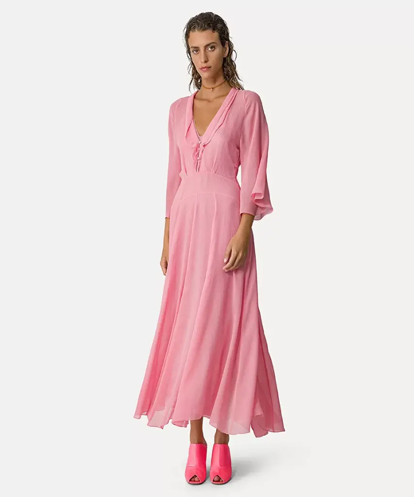 FORTE FORTE - Dress in crépon silk