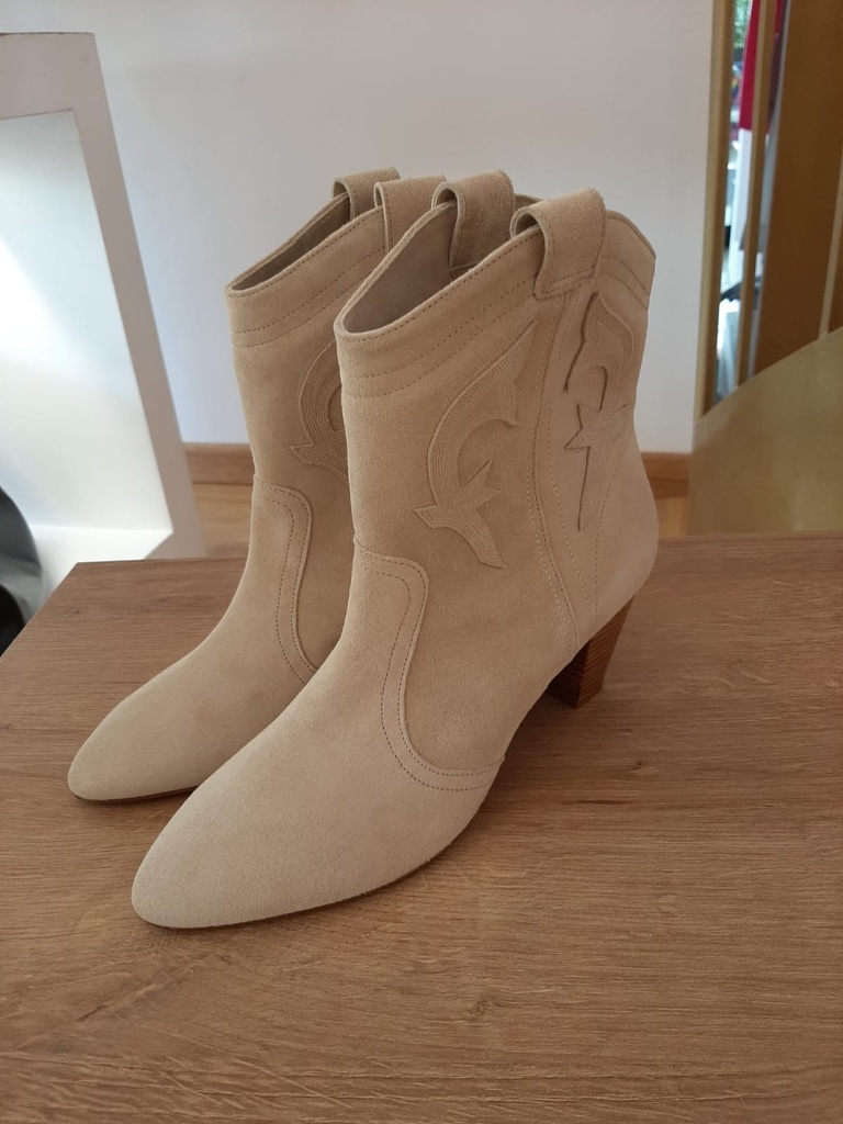 BA&SH - Casey Boots Beige (36)