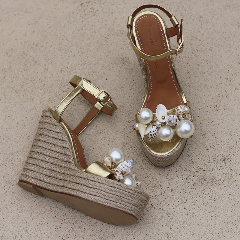 Guadeloupe Wedges - ALAMEDA TURQUESA (36)