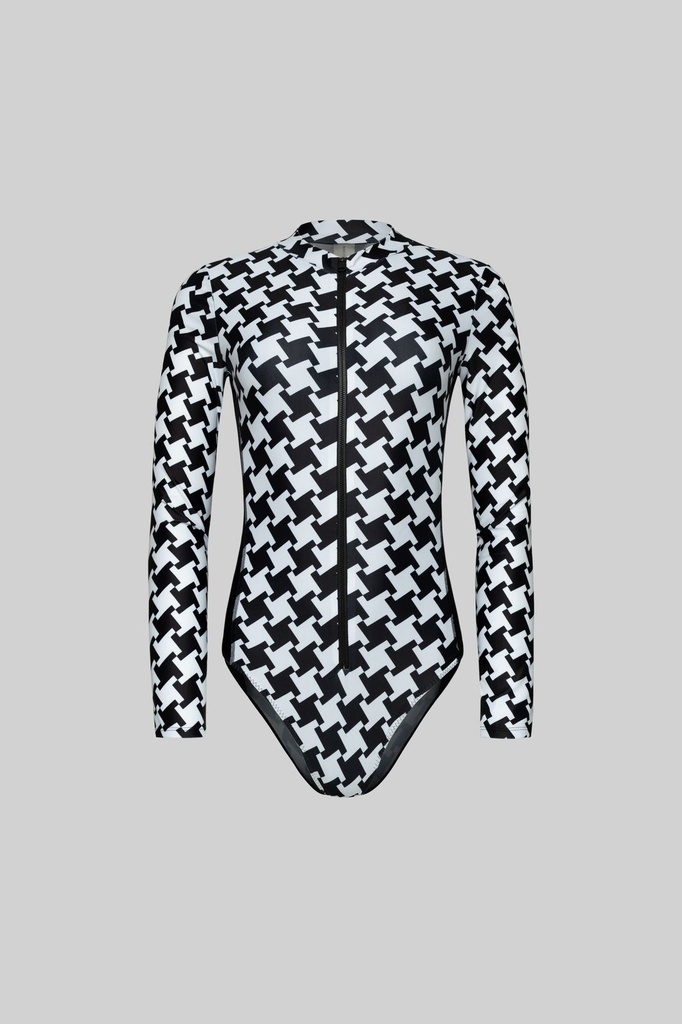 Swimsuit Pied-de-Poule - MASCHONE