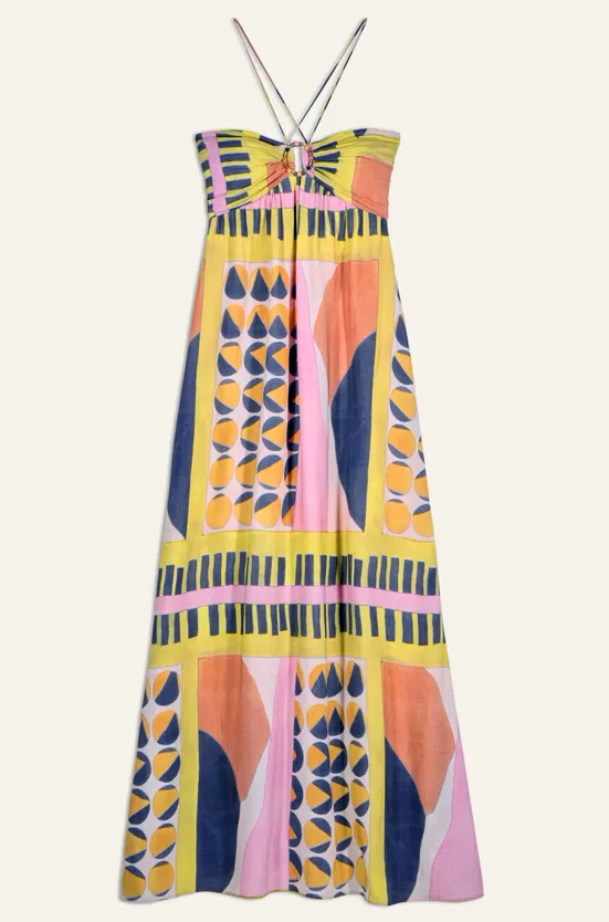 BA&SH - Molly Strapless long dress (1)