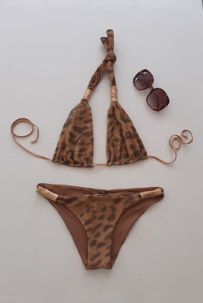 St Tropez Leo / Noce / Gold Metal - CARIOCA PORTO-VECCHIO