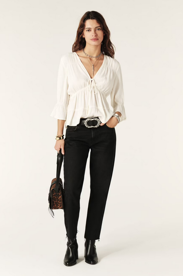 BA&SH - EVAN Black Jean