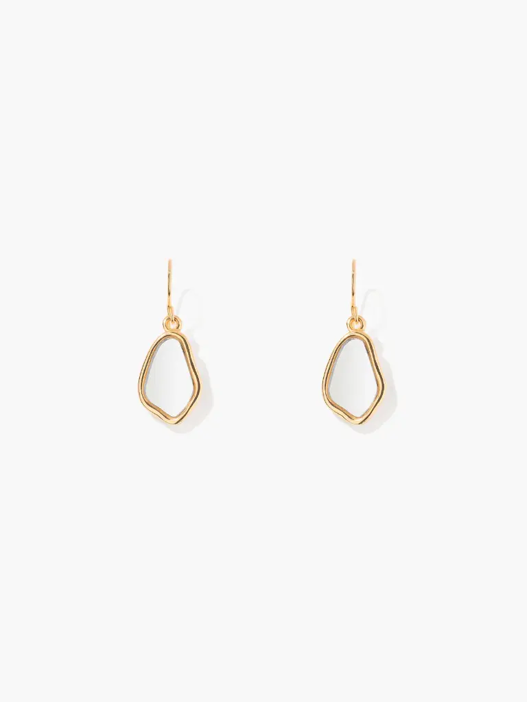 AURELIE BIDERMANN - CIOTTOLO Mirror Earrings