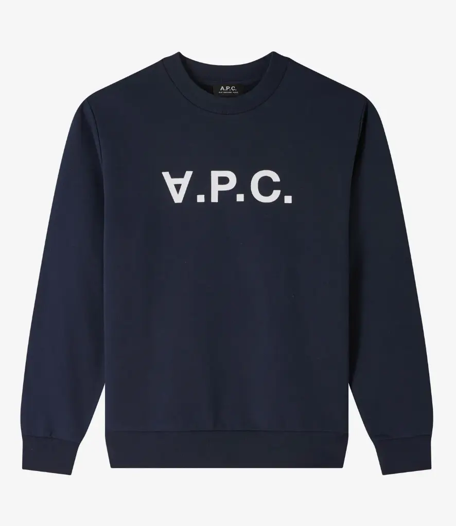 A.P.C. - Standard Sweatshirt With Large VPC Unisexe