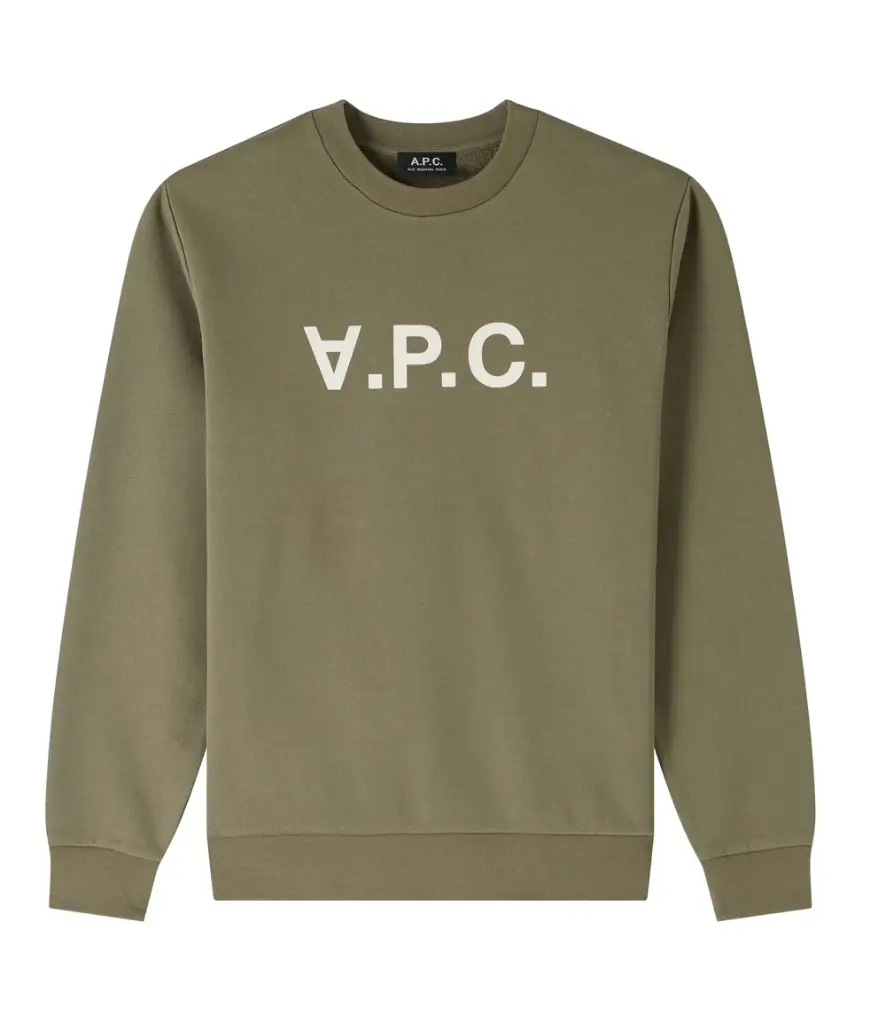 A.P.C. - Standard Sweatshirt With Large VPC Unisexe