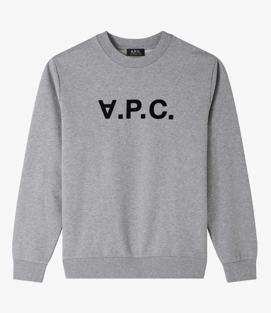 A.P.C. - Standard Sweatshirt With Large VPC Unisexe (L)