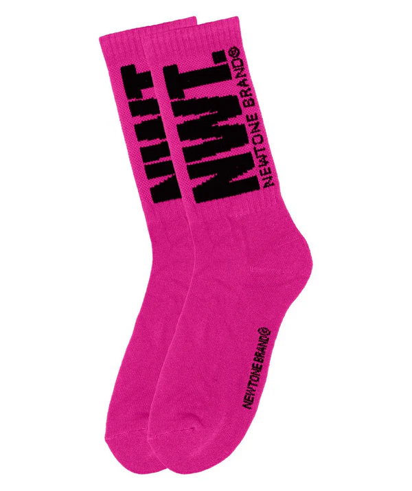 NEWTONE - Socks Soccer Brand Fuschia 