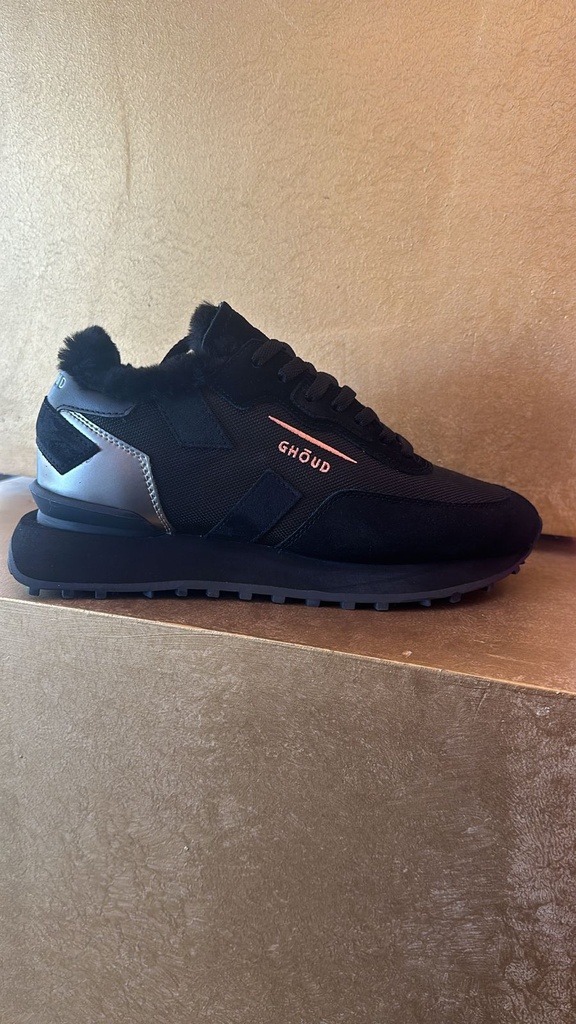 GHOUD VENICE - Sneakers Rush One SP Low Mesh Mir Fur Black M (40)