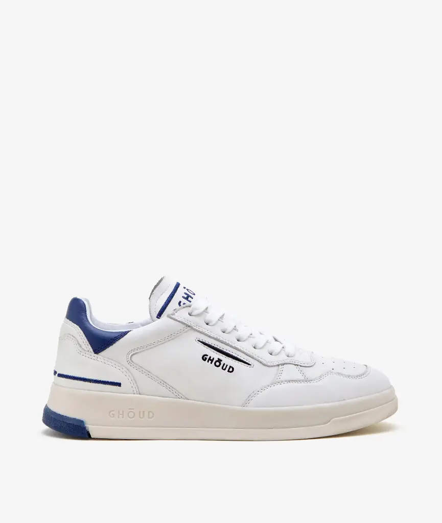 GHOUD VENICE  - Sneakers Tweener Low Leather White Blue M (40)