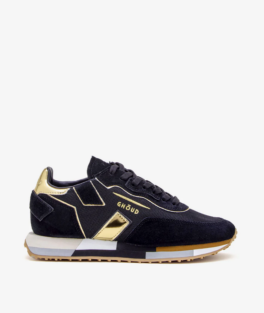 GHOUD VENICE - Sneakers Rush One Multi Black Gold (36)