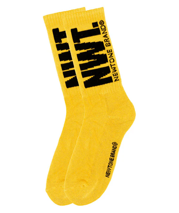 NEWTONE - Socks Soccer Brand Mustard