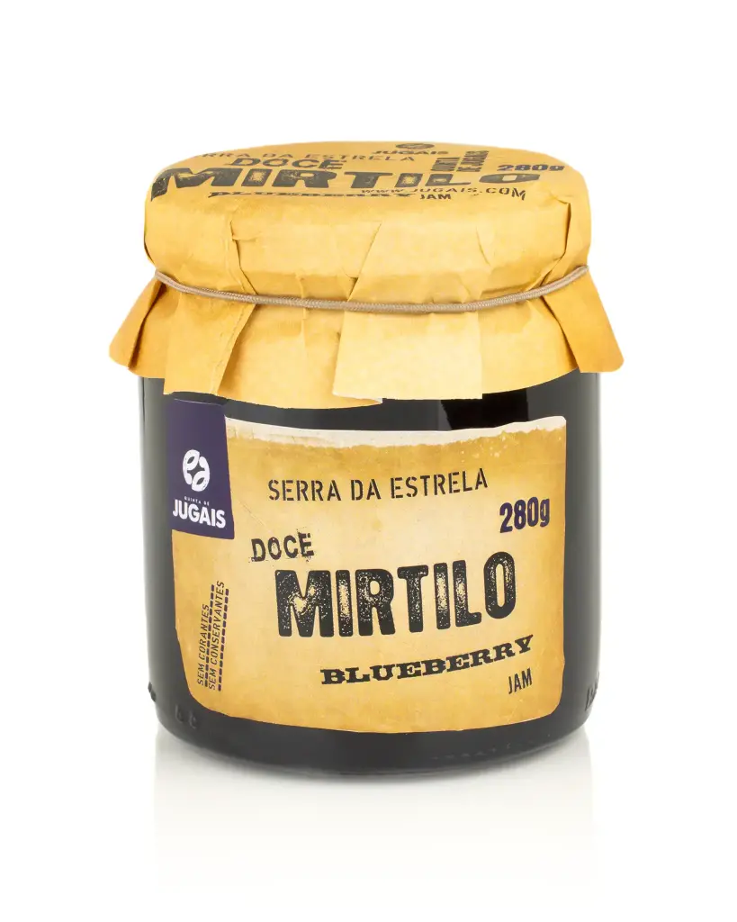 Blueberry Jam 280g - Quinta de Jugais