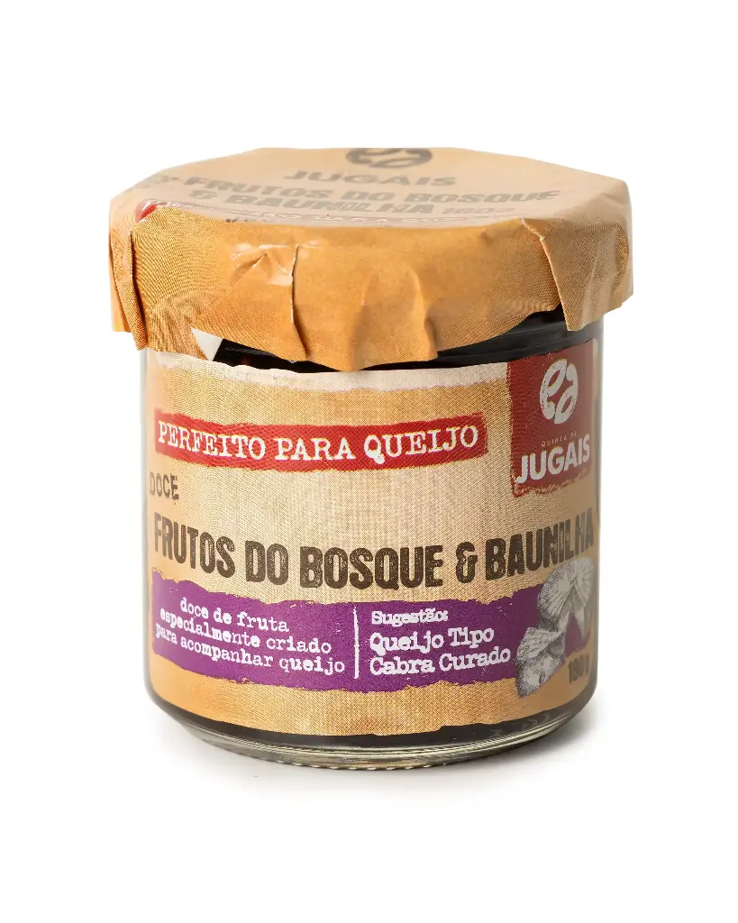 Perfect Cheese for Jam - Berries and Vanilla 180g - Quinta de Jugais 