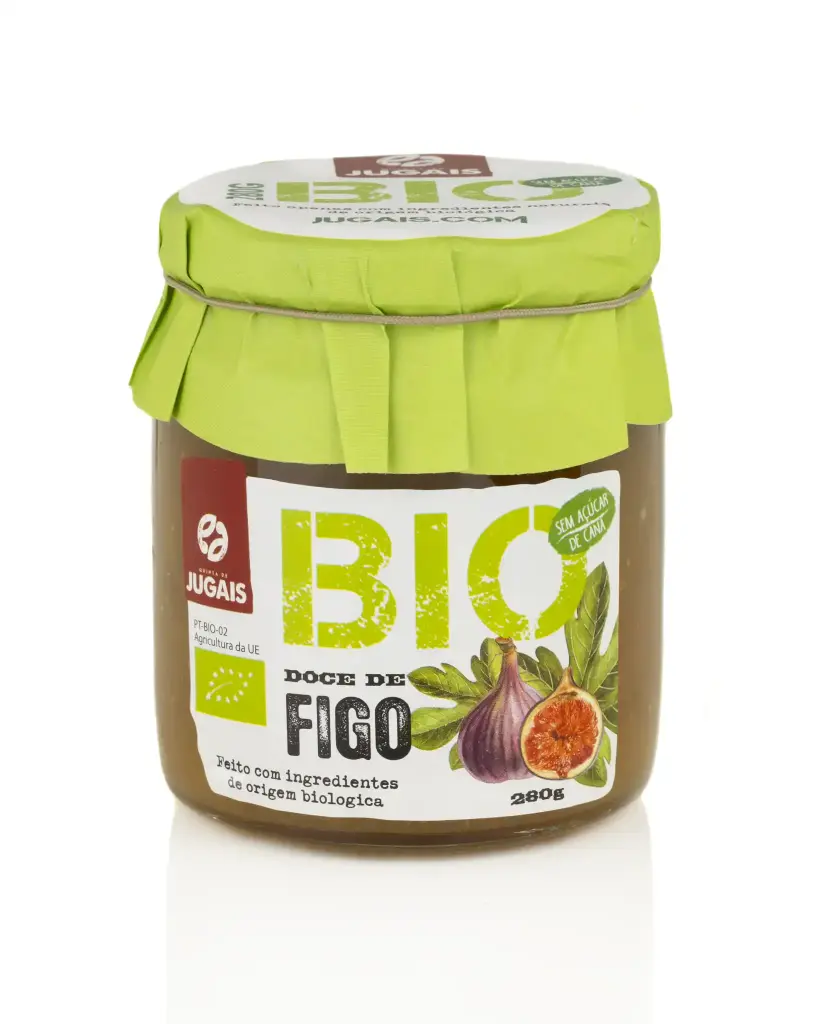 Bio Fig Jam Zero Sugar 280g - Quinta de Jugais 