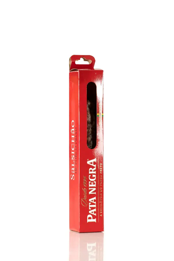 Salsichon Vela Dry-Cured Iberian Black Pork Pata Negra 150g - Quinta de Jugais