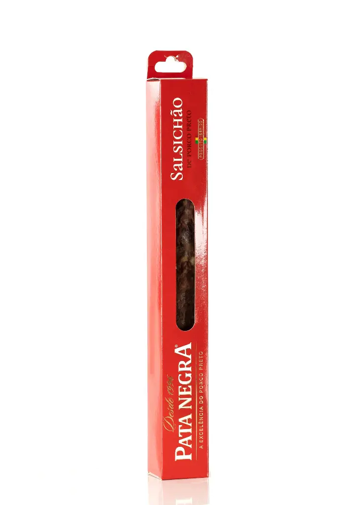 Salsichon Vela Dry-Cured Iberian Black Pork Pata Negra 250g - Quinta de Jugais