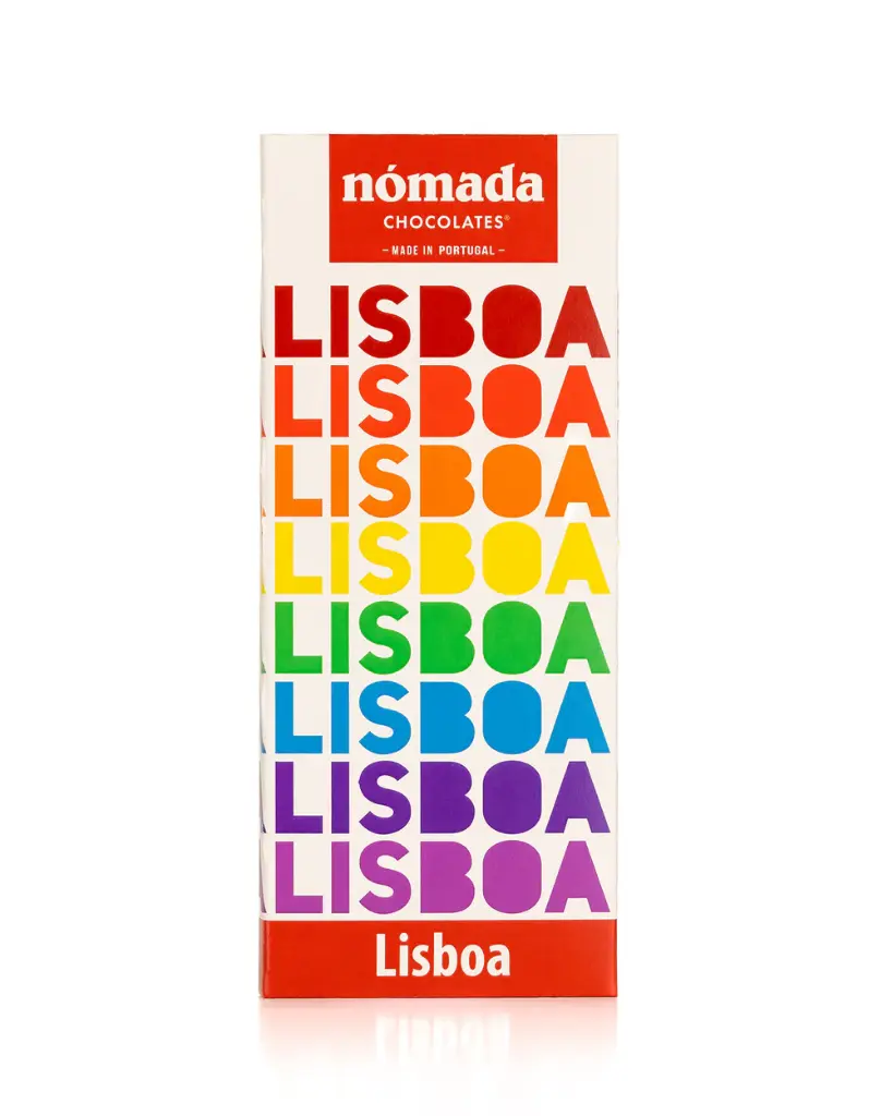 Milk Chocolate "Colors of Lisbon" 100g - Nomada