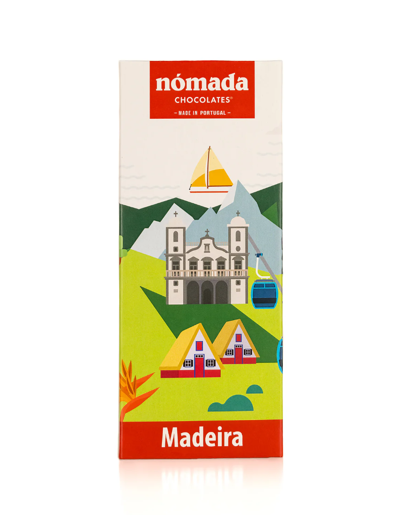 "Madeira" Milk Chocolate 100g - Nomada 