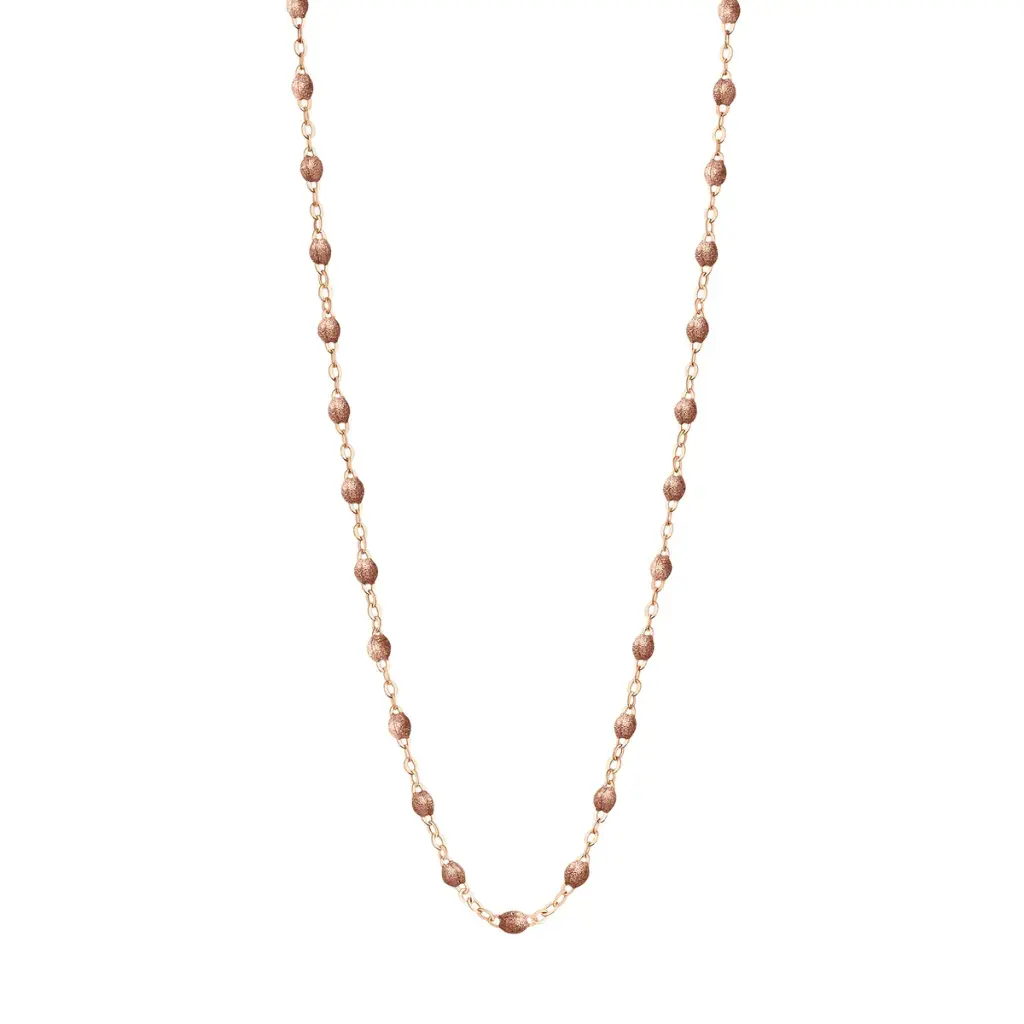 GIGI CLOZEAU - Classic Gigi COPPER Necklace 18ct Rose Gold 45cm