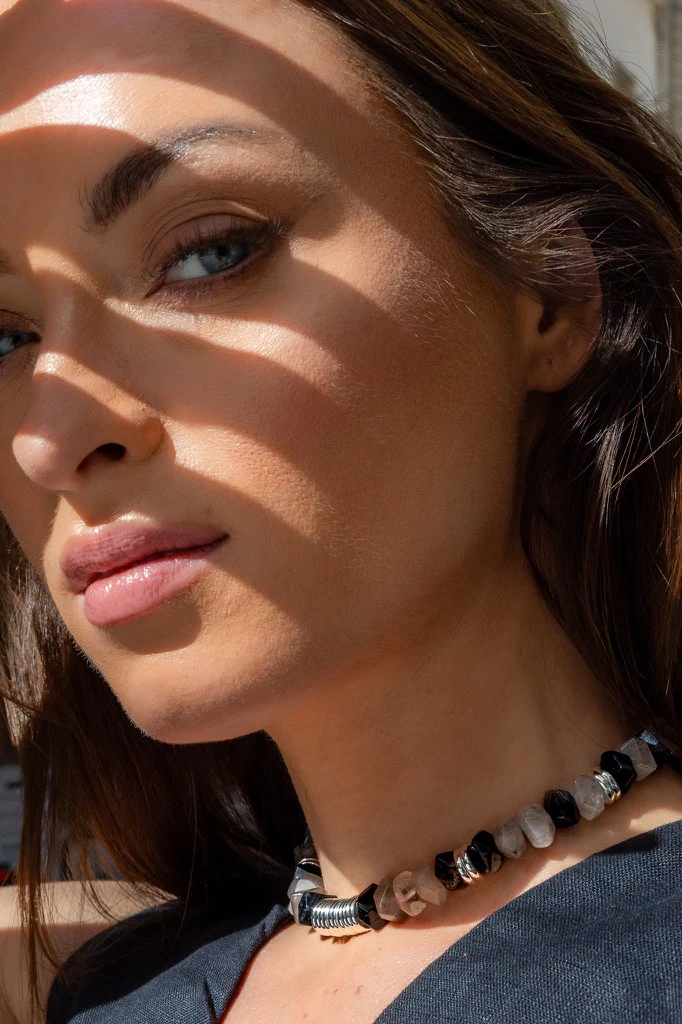 Necklace Sunray Naxos-Silver - SAONA 