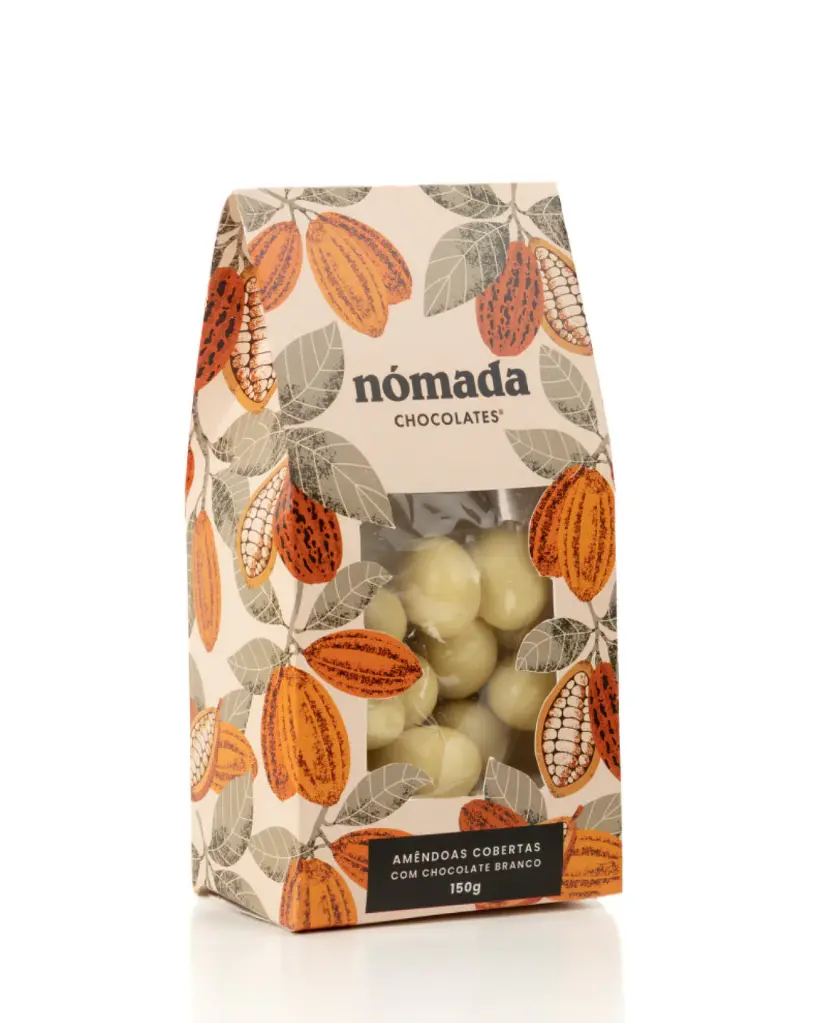 Almond White Chocolate 150g - Nomada