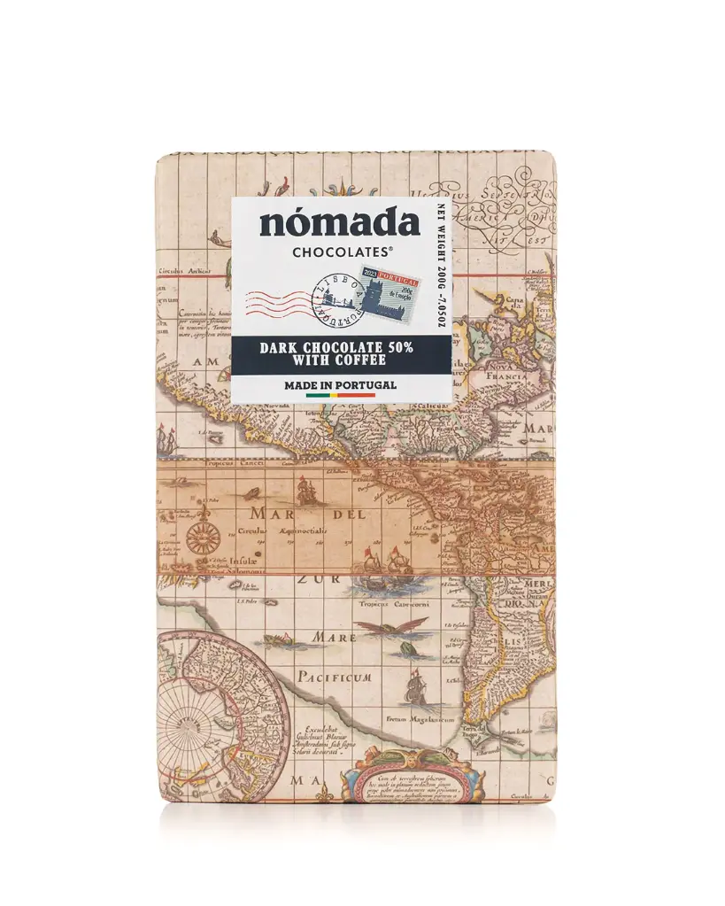 Tablet Chocolate Coffee 200g - Nomada