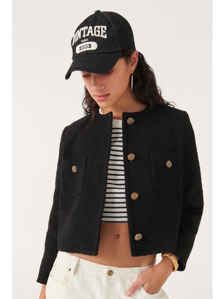 BA&SH - MEREDITH VEST BLACK