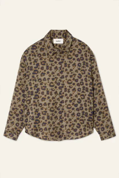 BA&SH - Billie Long-Sleeve Shirt Kaki