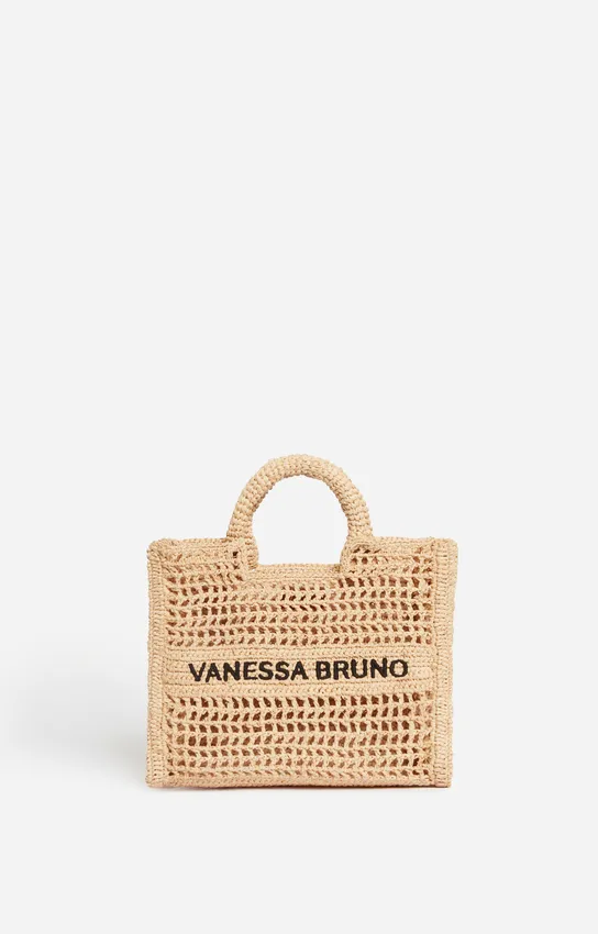 [3EVE60-V40884] VANESSA BRUNO - Small Raphia Basket