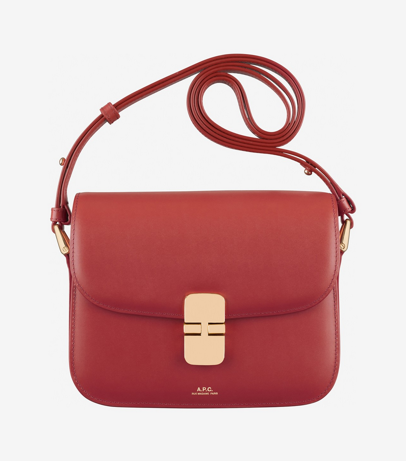 A.P.C. - Grace Small Bag Cherry