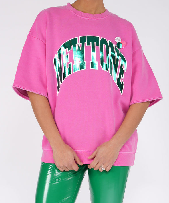 [SS25SWLTONE] NEWTONE - Sweatshirt Linder Tone Fuschia (1)