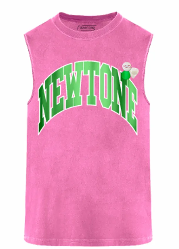 NEWTONE - Tshirt Biker Tone Fuschia
