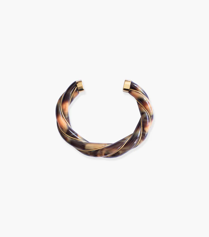 AURELIE BIDERMANN - DIANA Bracelet tie & dye tiger eye band