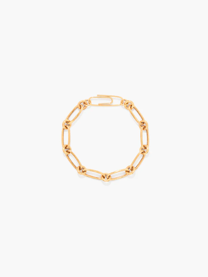 [EXCF24BR07 MG] AURELIE BIDERMANN - CHARMS BAR hazelnut bracelet