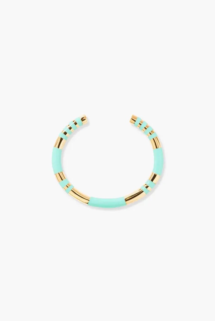 AURELIE BIDERMANN - POSITANO Aqua bangle