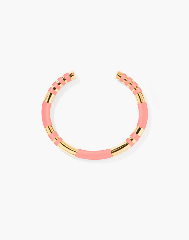 AURELIE BIDERMANN - POSITANO Pink Bracelet