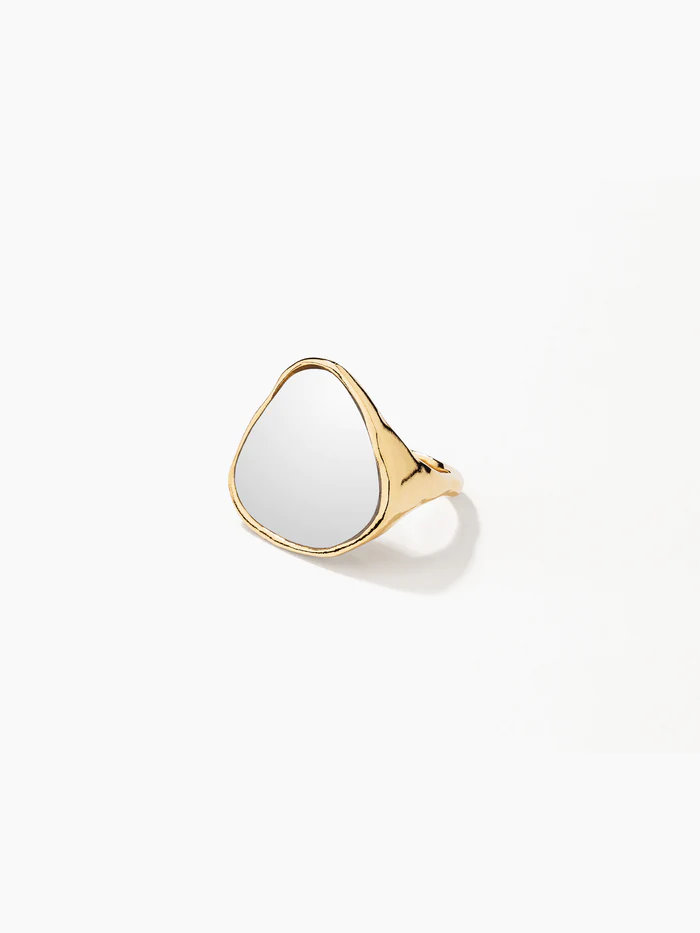 AURELIE BIDERMANN - CIOTTOLO Mirror Ring (52mm)