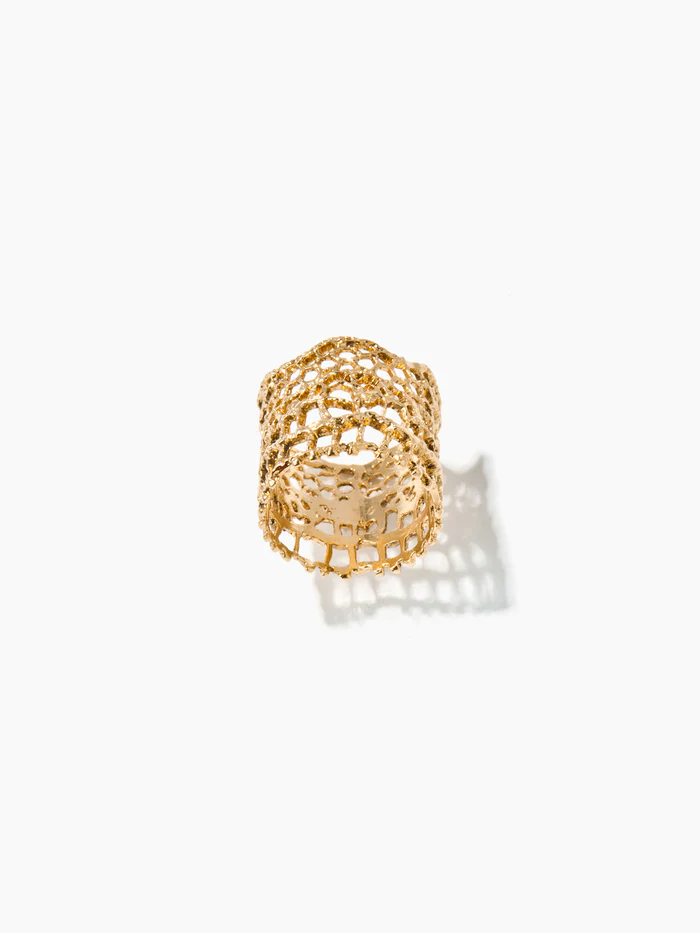 AURELIE BIDERMANN - LACE Vintage Ring